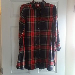 Old Navy womens Button down tunic shirt